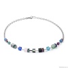 Колье Coeur de Lion, GeoCUBE®, Multicolour Gemstone, 3040/10-1561