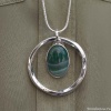 Колье Fiore Luna, GREEN QUARTZ