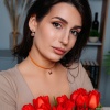Серьги Fiore Luna, Vintage Rose