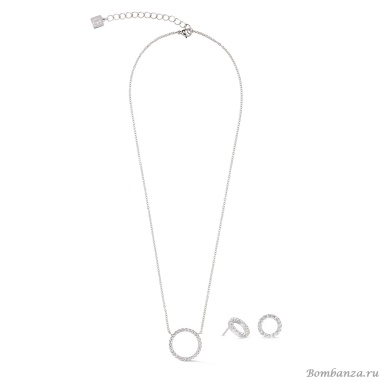 Колье Coeur de Lion, Crystal-Silver, 2057/10-1817 Колье Coeur de Lion, Crystal-Silver, 2057/10-1817