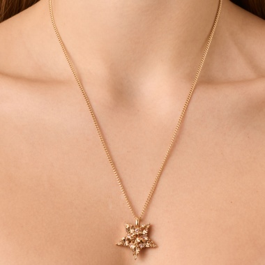 Колье Dyrberg Kern, LYRA SG GOLDEN, 450042 Колье Dyrberg Kern, LYRA SG GOLDEN, 450042