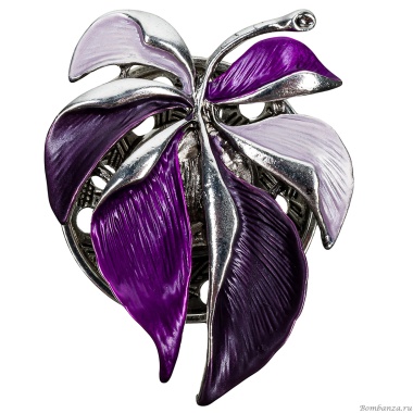 Брошь Shadore, Лист резной