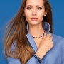 Браслет Coeur de Lion GeoCUBE®, Blue-Purple, 2838/30-0708. Германия