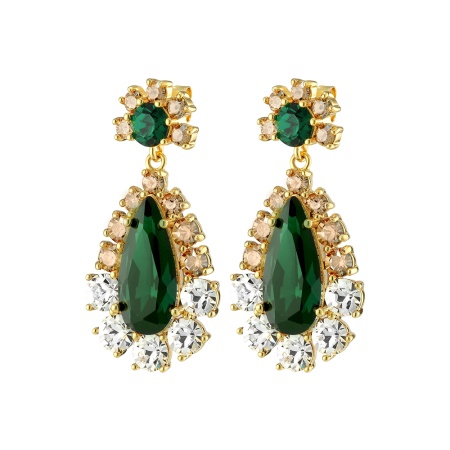 Серьги Dyrberg Kern, LUCIA SG GREEN, 390068