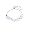 Браслет Coeur de Lion, Dancing Crystals & Pearls silver, 1124/30-1417 Браслет Coeur de Lion, Dancing Crystals & Pearls silver, 1124/30-1417