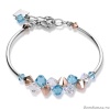 Браслет Coeur de Lion, Aqua, 4748/30-2000 Браслет Coeur de Lion, Aqua, 4748/30-2000