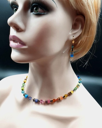 Колье Coeur de Lion, Multicolor Rainbow Gold, 2838/10-1573. Германия