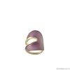 Кольцо Katerina Vassou, Maeve, разъемное, с переливающимся элементом, KV23-307127 фиолетовый