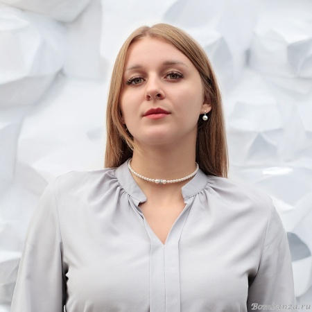 Колье Fiore Luna, Cylinder Crystal, B2409PE-N02.1 BW/S