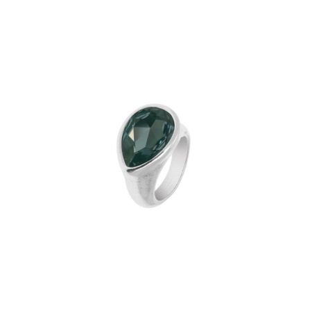Кольцо VIDDA, Mermaid, с кристаллом Swarovski, VD25.1-02062 зеленый, 18,5