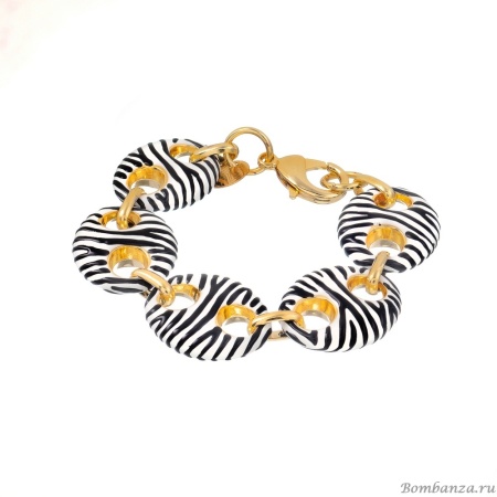 Браслет Francesca Bianchi, с эмалью, FB25.2-BSB19 золотистый