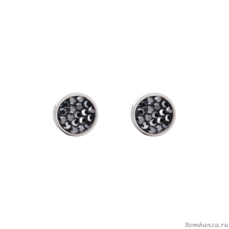 Серьги Coeur de Lion, Anthracite, 0118/21-1223