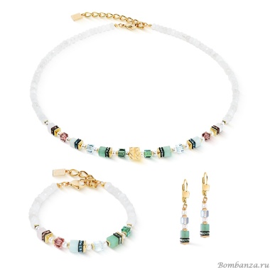 Колье Coeur de Lion, Multicolour Art Nouveau, 2102/10-1578 Колье Coeur de Lion, Multicolour Art Nouveau, 2102/10-1578