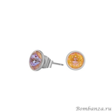 Пусеты Fiore Luna, Peach Delite