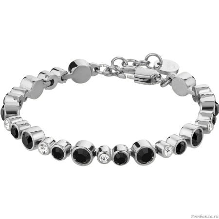 Браслет Dyrberg Kern, TERESIA SS BLACK / CRYSTAL, 430144 Браслет Dyrberg Kern, TERESIA SS BLACK / CRYSTAL, 430144