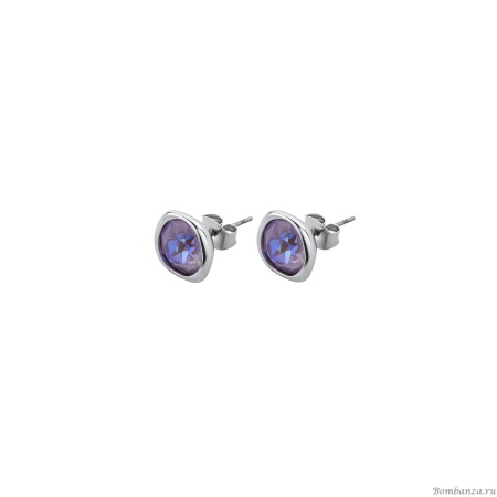 Пусеты Fiore Luna, Lavender Delite A1909.10 V/S