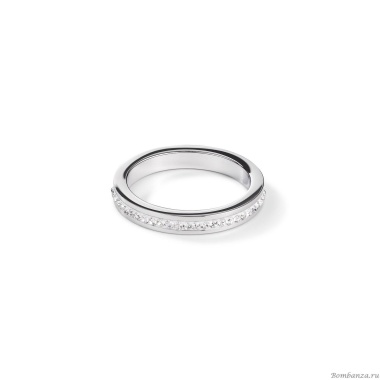 Кольцо Coeur de Lion,  Crystal-Silver 0129/40-1817 52 Кольцо Coeur de Lion,  Crystal-Silver 0129/40-1817 52