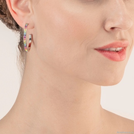 Пусеты Coeur de Lion, Multicolour Silver 0128/21-1517 Пусеты Coeur de Lion, Multicolour Silver 0128/21-1517. Германия