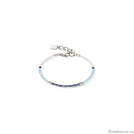Браслет Coeur de Lion, Light Blue-Silver 6006/30-0741