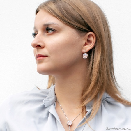 Серьги Fiore Luna, Dust Pink Delite, A1903.M01 R/S