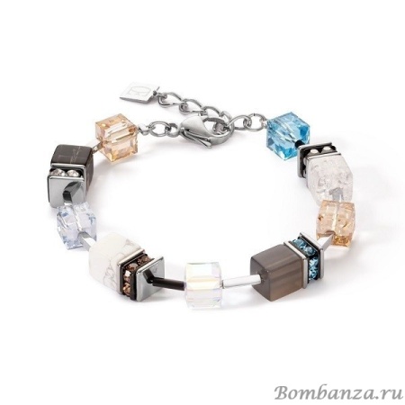 Браслет Coeur de Lion, Aqua-Beige 4505/30-2010. Германия