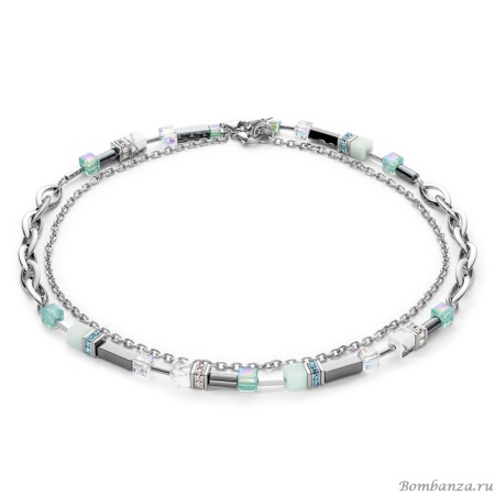 Колье Coeur de Lion, Mint Green 4510/10-0522