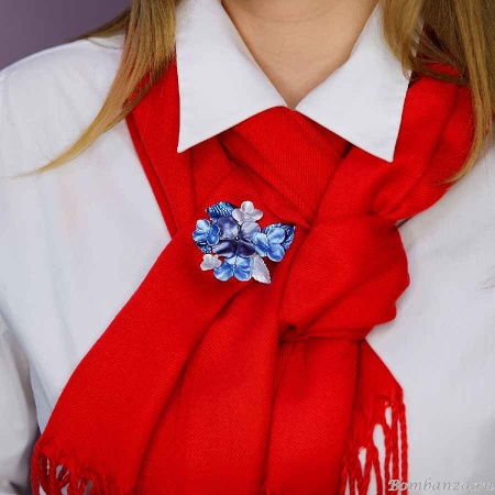 Брошь Shadore, Фиалки