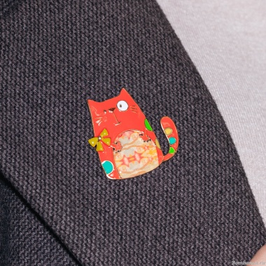 Брошь Shadore, Кот бант