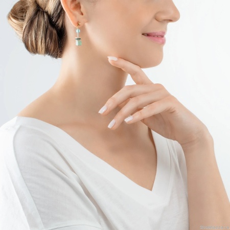 Пусеты Coeur de Lion, Green-Turquoise, 4905/21-0506 Пусеты Coeur de Lion, Green-Turquoise, 4905/21-0506. Германия