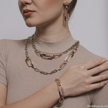 Браслет Boccadamo, XBR937RS BW/S/RG, Италия