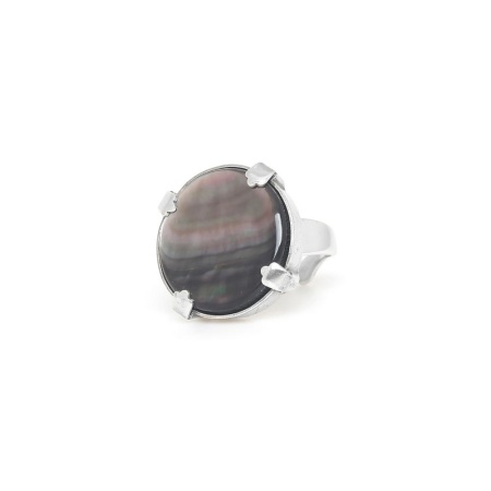 Кольцо Nature Bijoux, Gotborg, разъемное, с перламутром, NB25.2-19-25922 серый