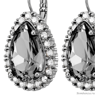 Серьги Dyrberg Kern, FIORA SS GREY/CRYSTAL, 450078 Серьги Dyrberg Kern, FIORA SS GREY/CRYSTAL, 450078