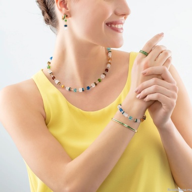 Серьги Coeur de Lion, Dark Green-Gold, 0127/21-0549 Серьги Coeur de Lion, Dark Green-Gold, 0127/21-0549