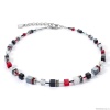 Колье Coeur de Lion, Black-Red 4530/10-1303 Колье Coeur de Lion, Black-Red 4530/10-1303. Германия
