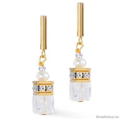 Серьги Coeur de Lion, White-Gold, 1122/21-1416 Серьги Coeur de Lion, White-Gold, 1122/21-1416