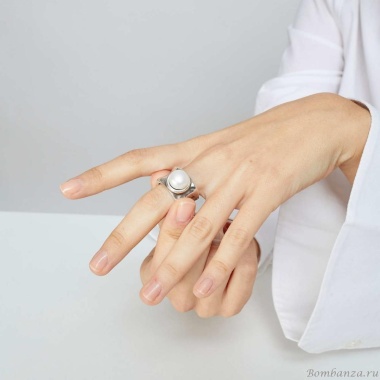 Кольцо VIDDA, Timeless, с жемчугом, VD25.1-01126 серебристый, 17 Кольцо VIDDA, Timeless, с жемчугом, VD25.1-01126 серебристый, 17