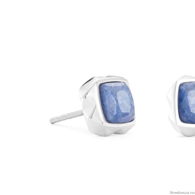 Серьги Coeur de Lion, Blue-Silver, 1200/21-0717 Серьги Coeur de Lion, Blue-Silver, 1200/21-0717