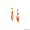 Серьги Nature Bijoux, Agate, с огненным агатом, NB23.1-12-78368 коричневый Серьги Nature Bijoux, Agate, с огненным агатом, NB23.1-12-78368 коричневый