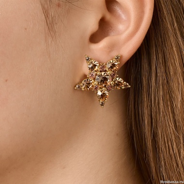 Серьги Dyrberg Kern, GEMINI SG GOLDEN, 450004 Серьги Dyrberg Kern, GEMINI SG GOLDEN, 450004