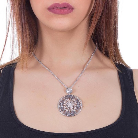 Комплект Boccadamo, колье и серьги XGR243 BW/S-XOR236 BW/S Комплект Boccadamo, колье и серьги XGR243 BW/S-XOR236 BW/S