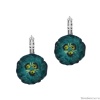Серьги TARATATA, Bloom, смола, стразы, блестки, микрошарики, TT-W23-11794-104 синий Серьги TARATATA, Bloom, смола, стразы, блестки, микрошарики, TT-W23-11794-104 синий