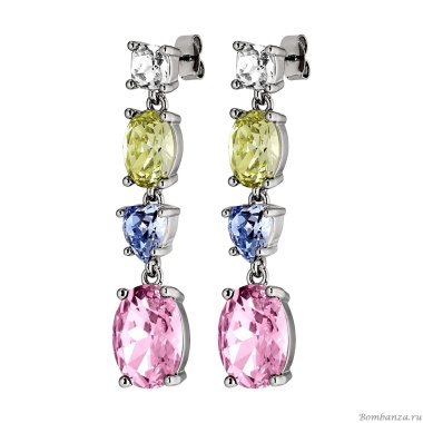 Серьги Dyrberg Kern, CARMEN SS PASTEL MULTI, 440021 Серьги Dyrberg Kern, CARMEN SS PASTEL MULTI, 440021