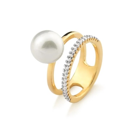 Кольцо Possebon, White Pearl 18,5 мм