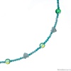 Колье Lanzerotti, Ispirazione, амазонит, перламутр, хрусталь, LZ-24.10-406 бирюзовый
