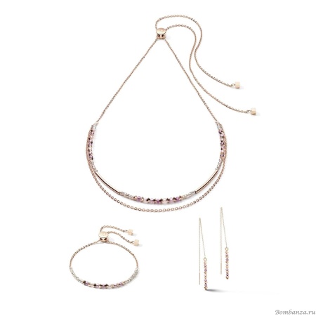 Серьги Coeur de Lion, Rose Gold Lilac 5073/20-0829 Серьги Coeur de Lion, Rose Gold Lilac 5073/20-0829. Германия