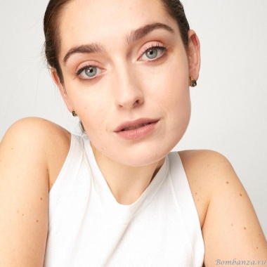 Серьги VIDDA, Caramel, с кристаллом Swarovski, VD25.2-00887 серый