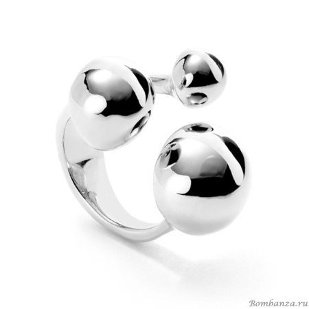 Кольцо UNOde50 Ser Intrepida, с серебром ANI0843MTL00015