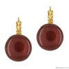 Серьги TARATATA, Electron, с цветной смолой и слюдяным порошком, TT-W23-03718-208 коричневый Серьги TARATATA, Electron, с цветной смолой и слюдяным порошком, TT-W23-03718-208 коричневый