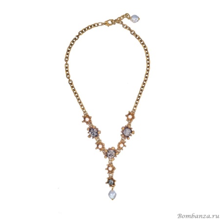 Браслет Celeste G, с жемчугом и кристаллами Swarovski, CS24.2-1375 золотистый Браслет Celeste G, с жемчугом и кристаллами Swarovski, CS24.2-1375 золотистый