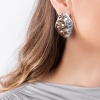 Серьги Moon Paris, фактурные, Mo-Y24.06-034 золотистый Серьги Moon Paris, фактурные, Mo-Y24.06-034 золотистый